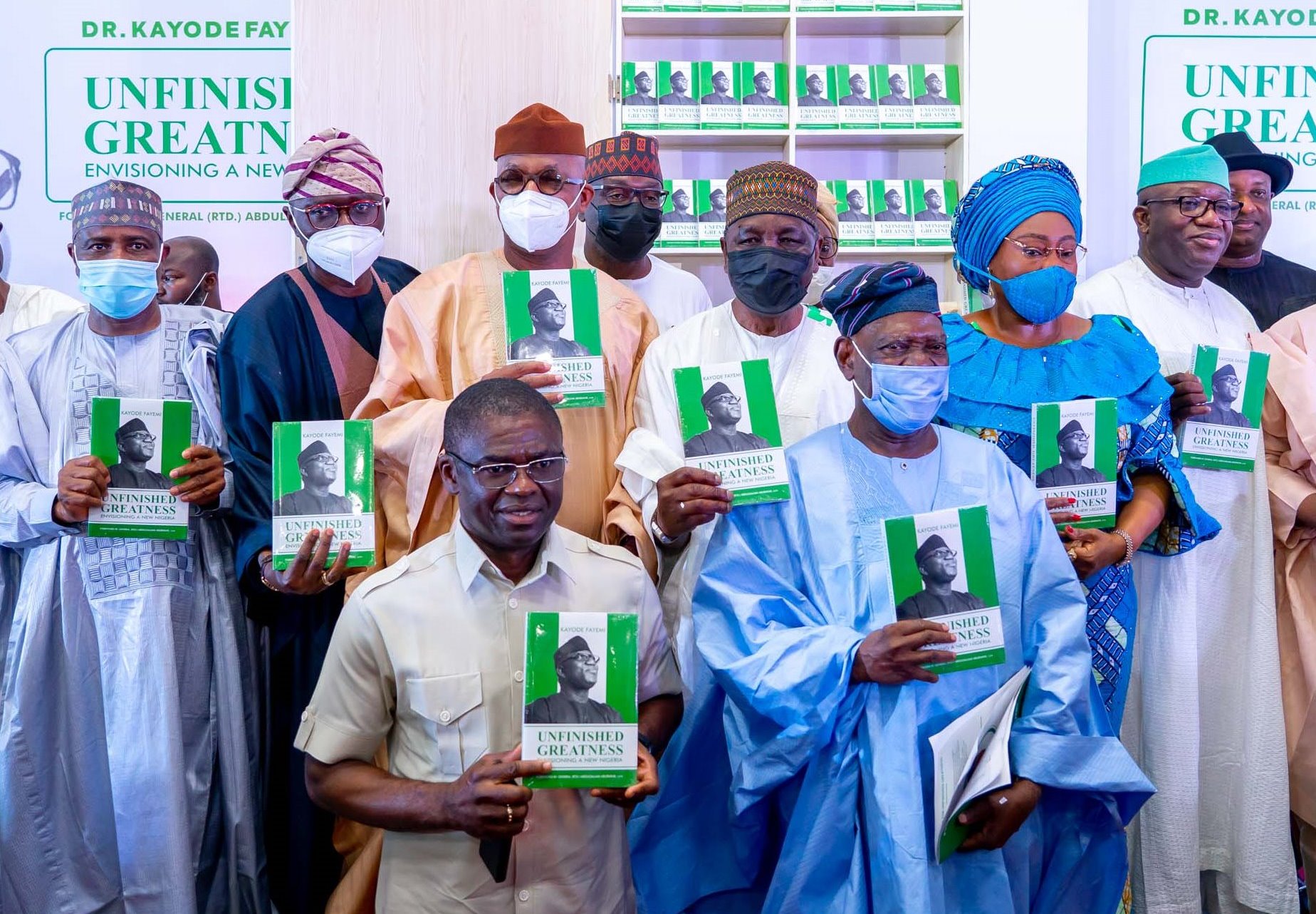 SANWO-OLU AND OTHER DIGNITARIES ATTEND FAYEMI'S PUBLIC BOOK PRESENTATION: ‘UNFINISHED GREATNESS: ENVISIONING A NEW NIGERIA’